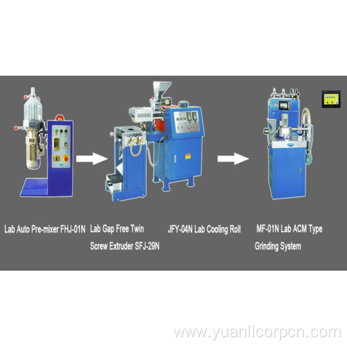 Lab Gap Free Twin Screw Extruder